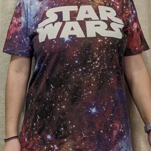 Starry Galaxy Star Wars Tee